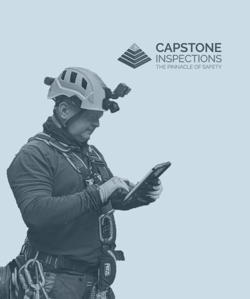 Capstone Inspections team member using Risk Memo